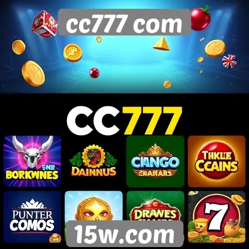 Análise da variedade de jogos disponíveis em cc777 com