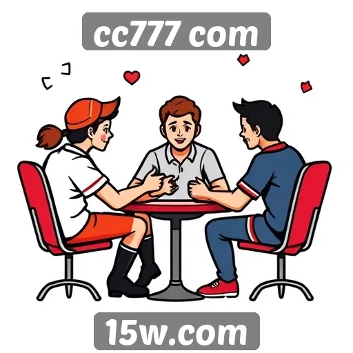 Comunidade de jogadores no cc777 com promove interações sociais